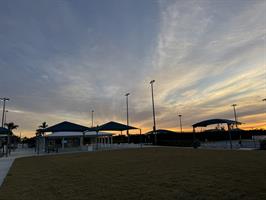 lake-kennedy-racquet-center-courts-sunset